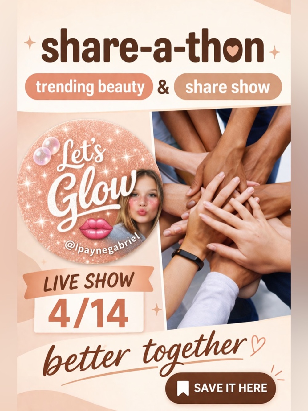 TUES 4/28 @4 est BEAUTY HAPPY HOUR(S)🫧🫧🫧🤸🏼🤸🏾‍♀️🤸🏿‍♂️LET’S GLOW🫦🧃 - Picture 4 of 17